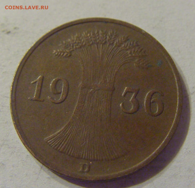 1 пфенниг 1936 D Германия №1 19.10.2019 22:00 МСК - CIMG3904.JPG