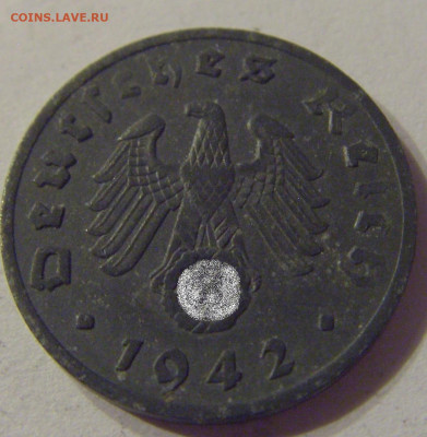 1 пфенниг 1942 Е Германия №1 19.10.2019 22:00 МСК - CIMG3936.JPG
