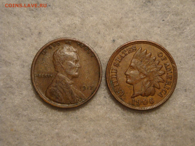 США 1 цент 1906.1917г..до 18.10.19...22-00мск. - DSC09905.JPG