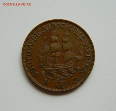 Британская Южная Африка 1 пенни 1937 г. до 17.10.19 - DSCN9867.JPG