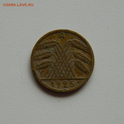 Германия 5 рейхспфеннигов 1925 год "А". до 17.10.19 - DSCN9895.JPG
