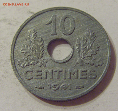 10 сантим 1941 Виши Франция №1 19.10.2019 22:00 МСК - CIMG1030.JPG