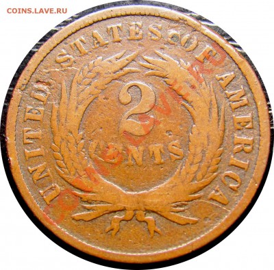 На оценку США 2¢ 1867 - USA 2C 1867_1