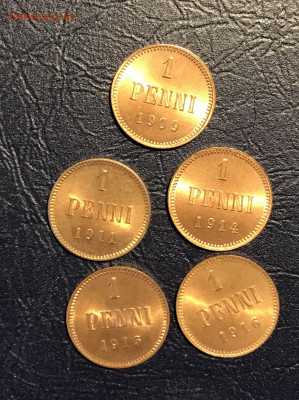 1 пенни 1909, 1912, 1914-1916 rdДо 20.10. 2019 22.00 по МСК - 0E767490-062B-464F-A5BE-D2F58FC6F057