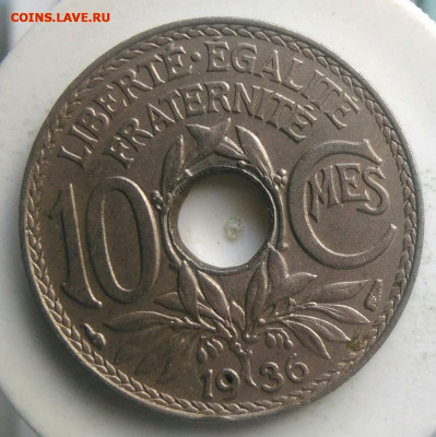 Франция 10 сантимов 1936 года до 18.10.2019 - IMG_20190714_133910