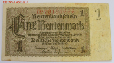 1 марка Германия 1937. 3 рейх. - 1 марка Германия 1937 3 рейх - 1