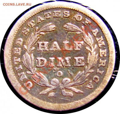 На оценку США Half Dime 1839o - A89 Half Dime 1839_2