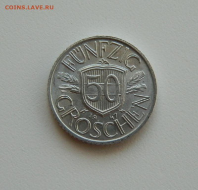 Австрия 50 грошей 1947 г.(без обращения) до 21.10.19 - DSCN9926.JPG