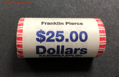 1 доллар 2010 Франклин Пирс США 25 шт. с 200 руб до 22.10.19 - IMG_6253-16-10-19-02-59