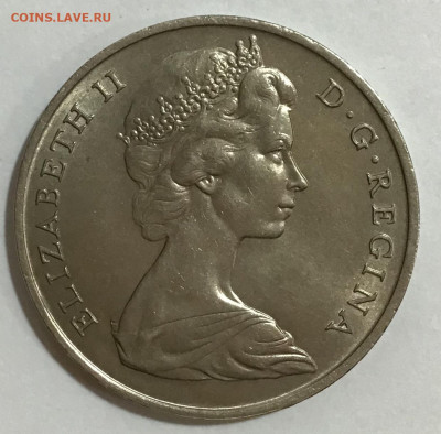 1 крона 1967г. Гибралтар. До 25.10.19 в 22.00 - F8632EE2-EE24-46DA-BE97-B98412D87C2F