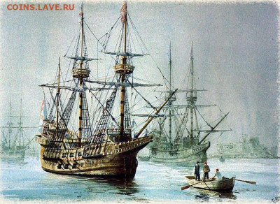 Монеты с Корабликами - La Armada Invencible, Guillermo Gonzalez de Aledo