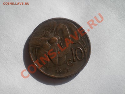 ИТАЛИЯ 10 ЧЕНТЕЗИМО 1931 г. до 26.07.11 в 21.00 - IMGP0108.JPG