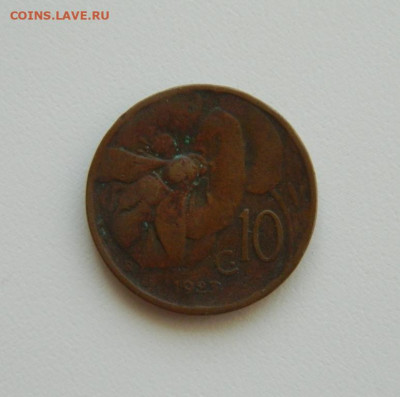 Италия 10 чентезимо 1923 г. (Фауна). до 22.10.2019 - DSCN0006.JPG