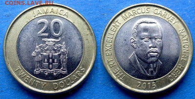Ямайка - 20 долларов 2015 года (БИМ) до 23.10 - Ямайка 20 долларов, 2015