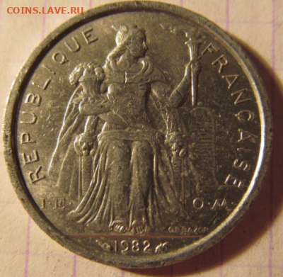 Французская Полинезия 2 франка, 1982. 22:00 МСК 22.10.2019 г - QIP Shot - Screen 602
