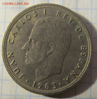 Испания 50 песет, 1983. 22:00 МСК 22.10.2019 г. - QIP Shot - Screen 609