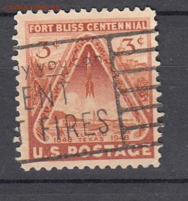 США 1948 1м 100 лет форту Блисс Техас до 23 10 - 150