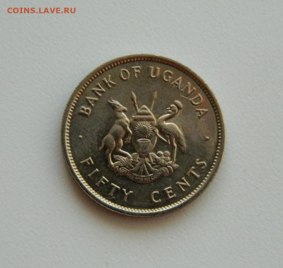 Уганда 50 центов 1976 г. (Фауна), без оборота. до 22.10.2019 - DSCN0045.JPG