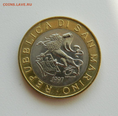 Сан-Марино 1000 лир 1997 г. (БИМ). до 22.10.19 - DSCN0063.JPG