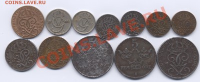 Иностранные монеты распродажа!!! - Швеция1 реверс