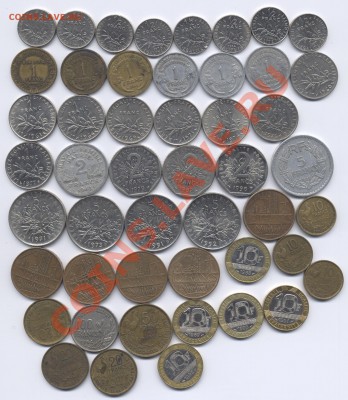 Иностранные монеты распродажа!!! - Франция1 аверс