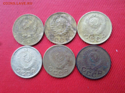Копеечки погодовка 14шт.1926-1957г. 1935г. стар. и нов.обр. - SAM_2686.JPG
