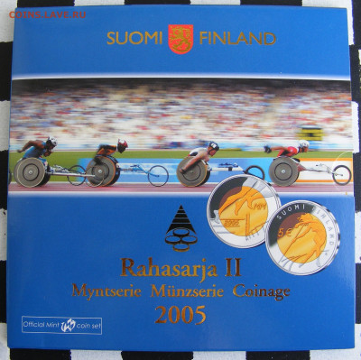 Финляндия. Офиц набор монет Евро 2005.До 23.10 в 22.10 - 002 (2).JPG