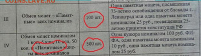 Обмен мелочи на купюры и памятные монеты в банках . - лохотрон