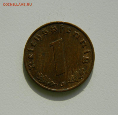 Германия 1 рейхспфенниг 1939 г. "J". до 24.10.19 - DSCN9942.JPG