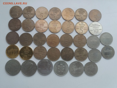 Оптовый лот юбилейки ГДР 36 шт до 24.10 - 20191019_160424