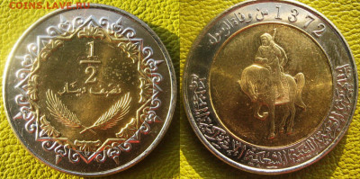 2 динара 1372 (2004) г До 22-10 в 22-00мск - Ливи