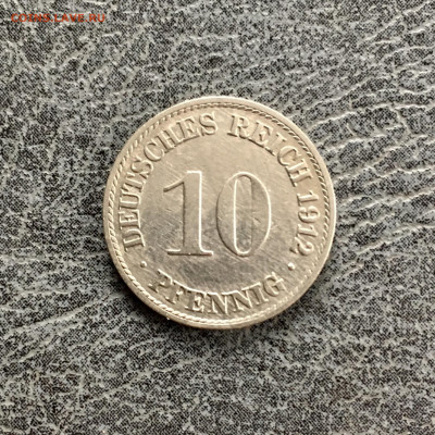 Германия 10 пфеннигов 1912 года. До 22:00 26.10.19 - 24E0E60E-2A0E-4A6D-881F-E9B929916E2E