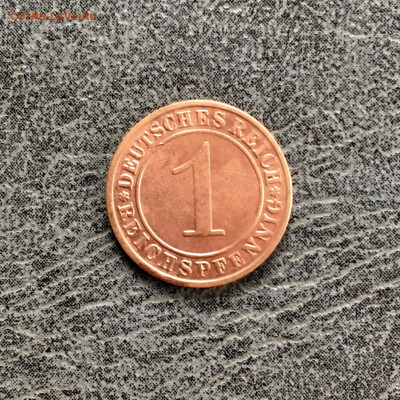 Германия 1 пфеннигов 1936 года. До 22:00 26.10.19 - CBB8724C-D450-438F-B9C7-1D5C5AEDD7F4