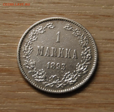 1 марка 1893  Для Финляндии (Александр III),22.10.19 (22.00) - 422682986-orig