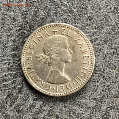 Великобритания 1 шиллинг 1955 года. До 22:00 26.10.19 - 6AB2F3B7-702B-4F0F-AE6D-86D603DD1AE0