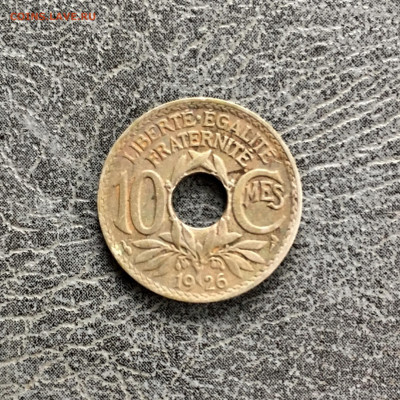 Франция 10 сантимов 1926 года. До 22:00 26.10.19 - E087CF79-5B60-41A2-9FAC-90CF38903134