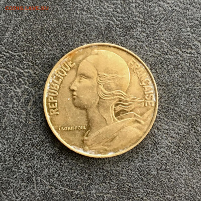 Франция 20 сантимов 1974 года. До 22:00 26.10.19 - BC0DCB6D-86D1-449B-A6AF-3688BA8D7061