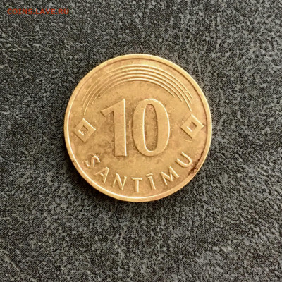 Латвия 10 сантимов 1992 года. До 22:00 26.10.19 - 0BF625BC-E1FE-49B1-BEAA-8C52CA4EDD3F