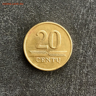Литва 20 центов 1998 года. До 22:00 26.10.19 - E0B04F19-A7BD-4DCF-9DCF-9447E161F989
