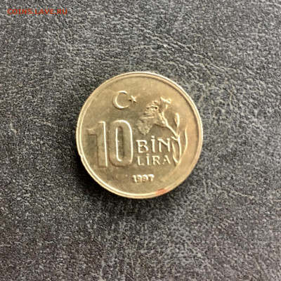 Турция 10 лир 1997 года. До 22:00 26.10.19 - 5E896B50-16BF-4CED-83C1-51E50F58C021