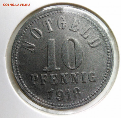 Нотгельд 10 пфеннигов 1918 года до 24.10.2019 - IMG_20190928_152536