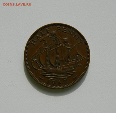 2 пенни 1947 г. (Парусник). до 24.10.19 - DSCN9902.JPG