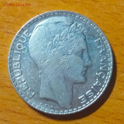 С 200 р. Франция 10 франков 1930г. - 138815489 (1)
