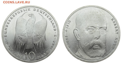 ФРГ. 10 марок 1993 г. Кох. До 23.10.19. - DSH_4654.JPG