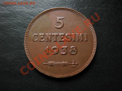 Сан Марино 5 чентезимо 1938 до 27.07 в 21.00 М - IMG_0104