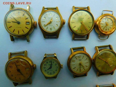 часы в позолоте. одним лотом. - 28275867