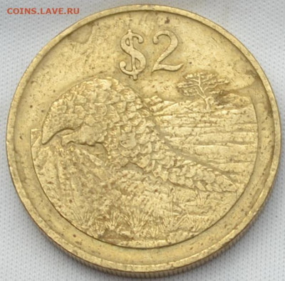 Зимбабве 2 долл 1997. 24. 10. 2019. в 22 - 00. - DSC_0299