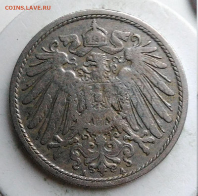 Германия 10 пфеннигов 1907 года до 24.10.2019 - IMG_20191021_163442