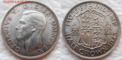 2 кроны 1945 Великобритания - 1945 1