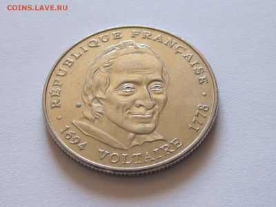5 франков 1994 Вольтер Франция 26.10 22:00 - IMG_4577.JPG